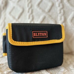 Blyton Black and Yellow Pouch